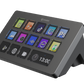 Ulanzi Stream Controller D200 featuring customizable macro keys and app icons.