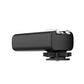 Ulanzi TT01 Wireless Flash Trigger side view with adjustable mount for camera.