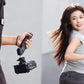 Ulanzi TT38 tripod with camera, showcasing one-click opening mechanism