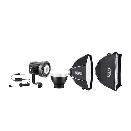 Ulanzi 120W Bi-color / RGB V-Mount Video Light Bundle