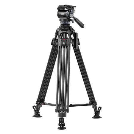 Ulanzi VideoFast Heavy Duty Tripod Kit with fluid head and adjustable legs