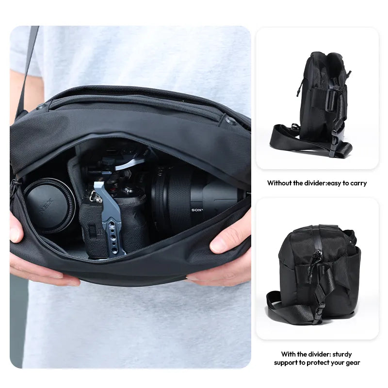 Ulanzi 10L Camera Sling Bag Shoulder Bag Crossbody for Photographers