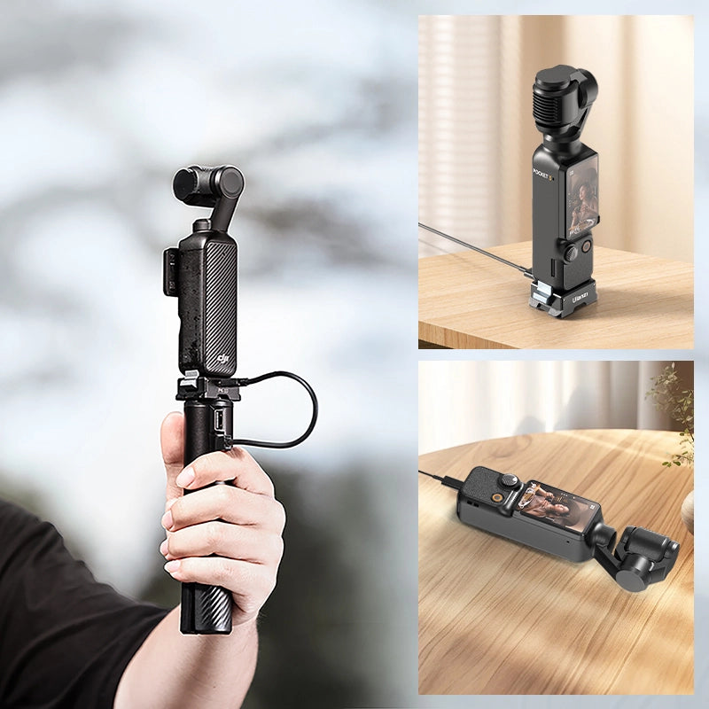 Ulanzi Osmo Pocket 3 Expansion Adapter Allows for Charging and Shooting Simultaneously