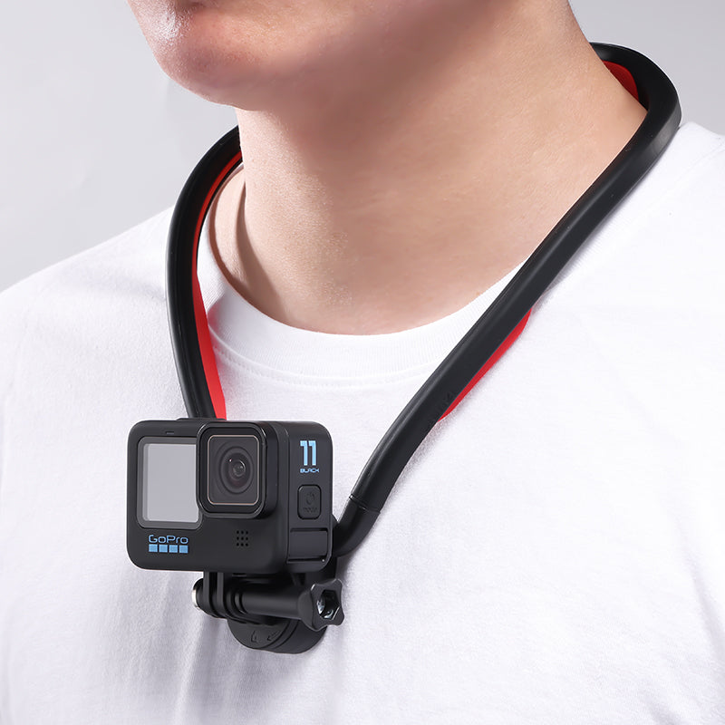 Magnetic Neck Selfie Holder Mount Quick Release Plate For Gopro Action  Camera