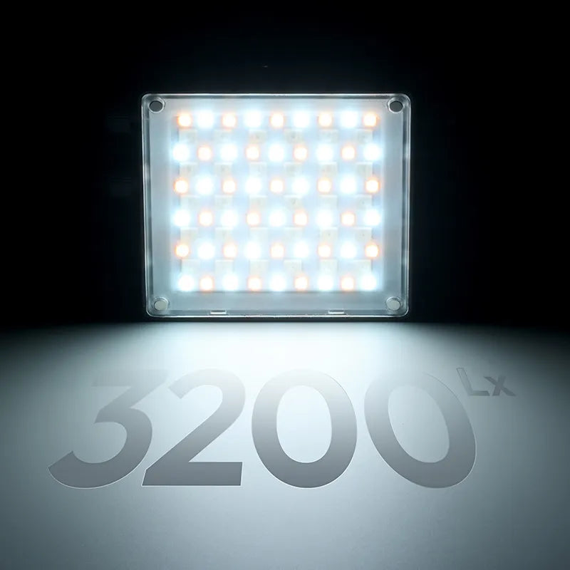 Ulanzi LE20 20W Pocket RGB Video Light L090 3200Lx CRI 95＋