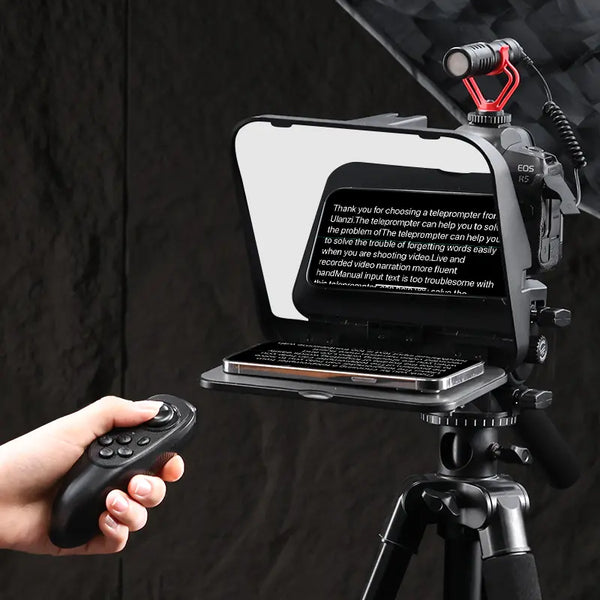 no light leak teleprompter for cameras