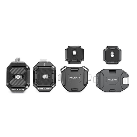 Falcam F38 Quick Release Plate Kit with multiple attachment options.