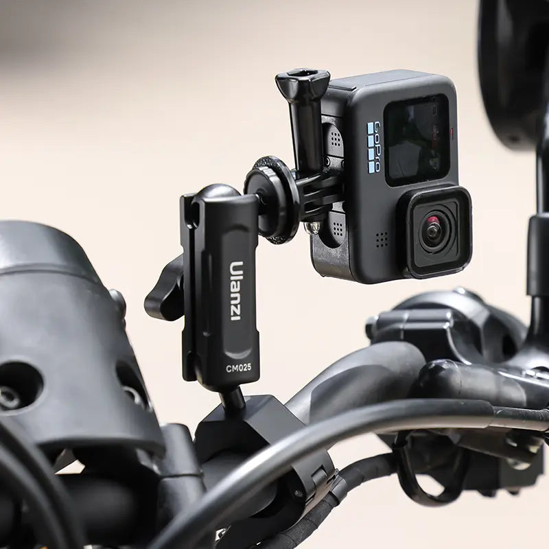 Ulanzi Bike/Motorcycle Handlebar Clamp Mount for GoPro/Insta360 Action Cameras C018GBB1