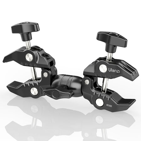 Ulanzi R096 Double Super Clamp with adjustable clamps for secure mounting