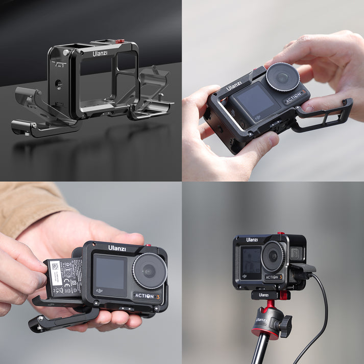 action camera gear for filming